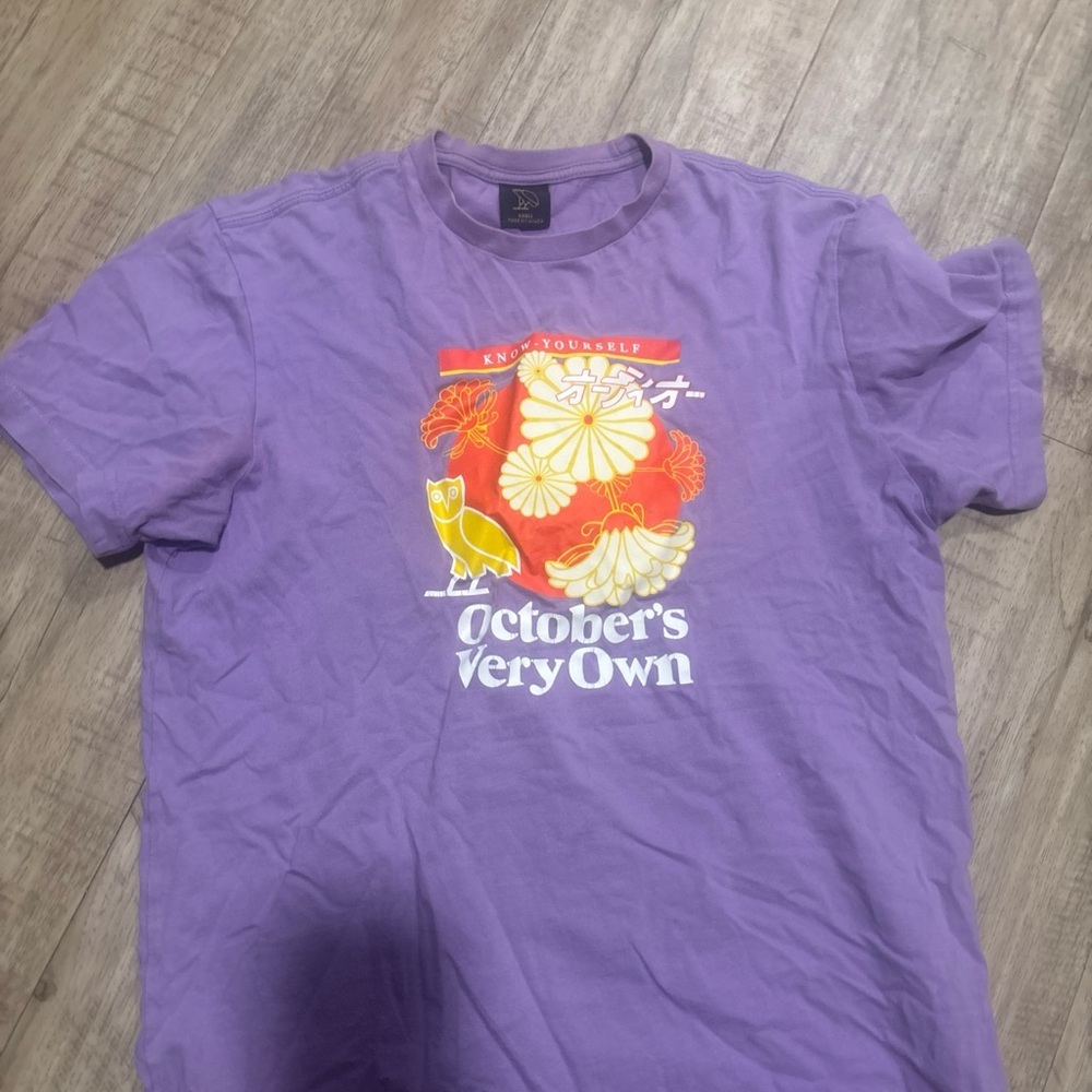 OVO “Know Yourself” October’s Very Own Owl Logo T-Shirt Size Small